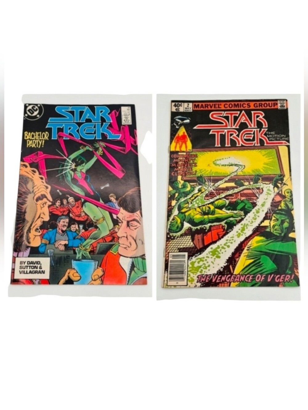 Star Trek Comic Books SET: March 1988 Comic Book #48 & May 2